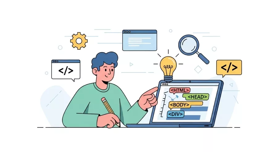 اشتباهات رایج در کدنویسی HTML